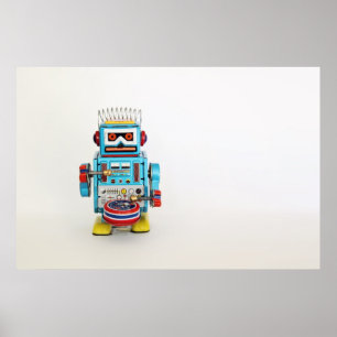 Poster Robot tambour