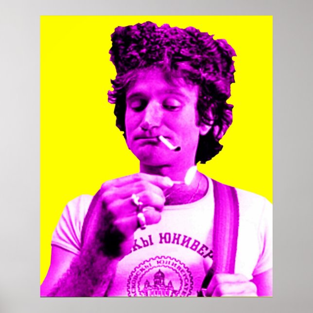 Poster Robyn Williams Pop Art (Devant)