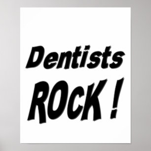 Poster Roche de dentiste ! Copie d'affiche