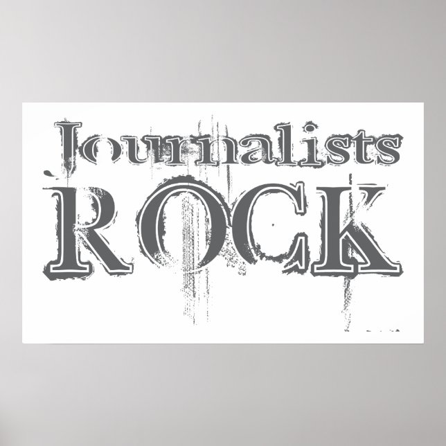 Poster Roche des journalistes (Devant)