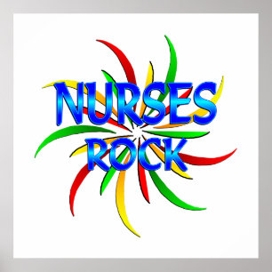 Poster Roche d'infirmières