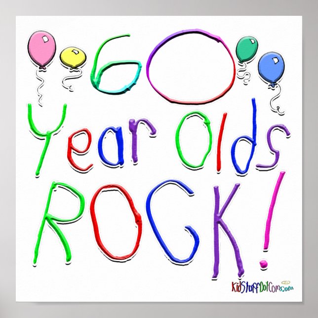 Poster Rocher à 60 ans ! (Devant)