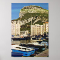 Poster Rocher de Gibraltar