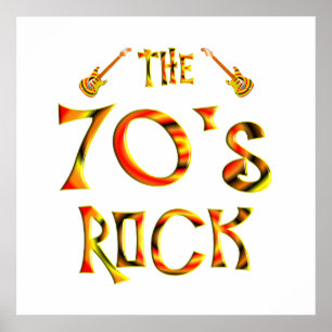 Poster Rocher des années 70