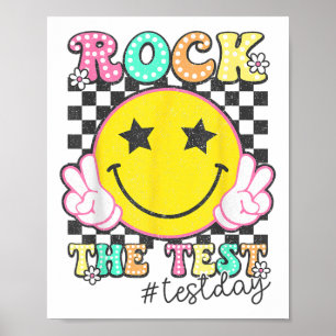 Poster Rocher Le Jour De Test Tests Apprentissage Motivat