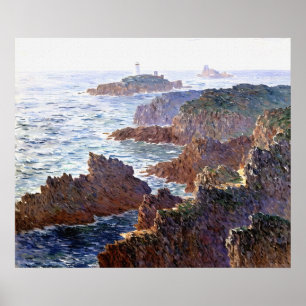 Poster Rochers à Belle-Isle, Port-Domois