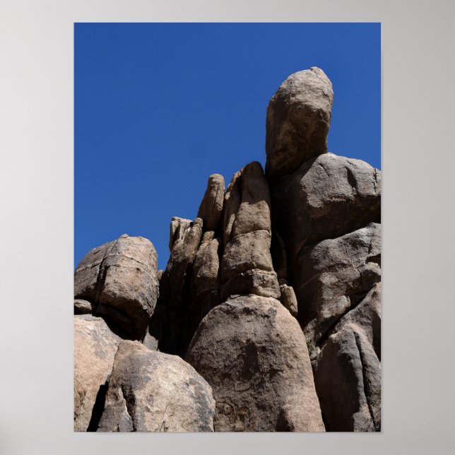 Poster Rochers au parc national Joshua Tree (Devant)