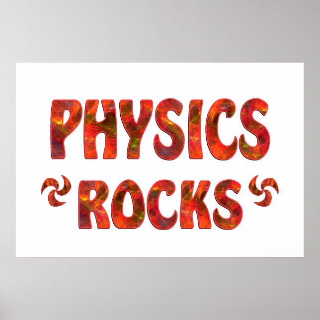 POSTER ROCHERS DE PHYSIQUE (Devant)