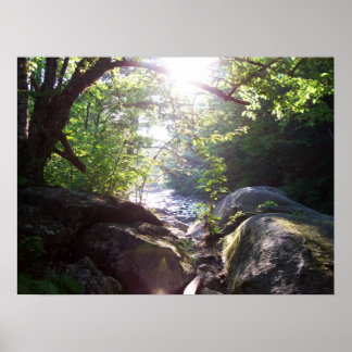 Poster Roches sculptées