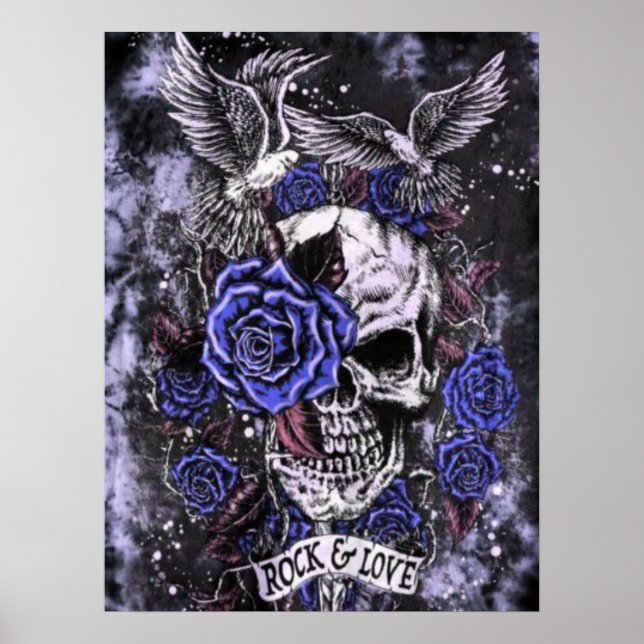Poster Rock & Amour (Devant)