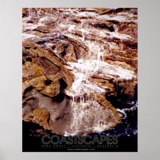 Poster Rock Cascade (Version marquée)