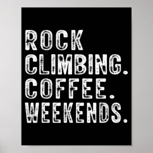 Poster Rock Escalade Café Week-ends Rock Escalades