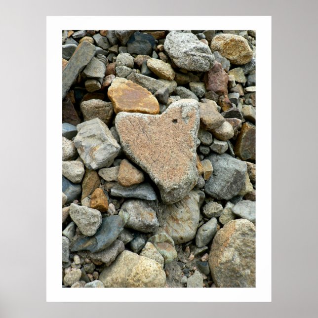 Poster Rock Heart (Devant)