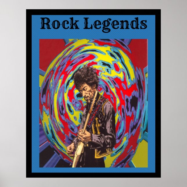 Poster Rock Legends (Devant)