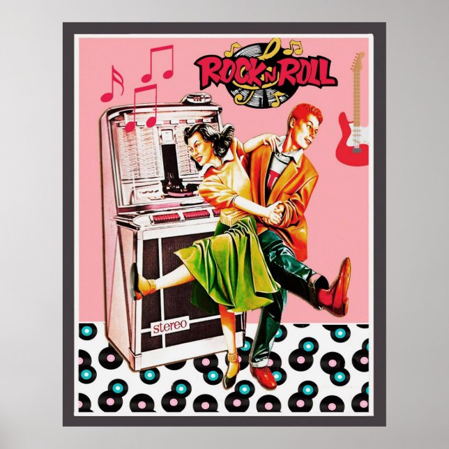 Poster Rock n Roll Jive (Devant)