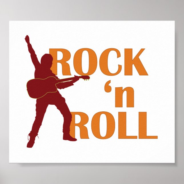 poster - Rock 'n Roll (music design) (Vorne)