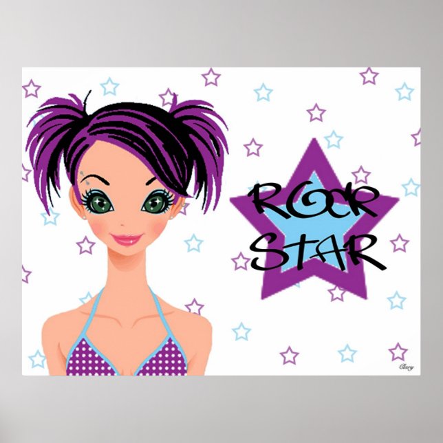 Poster Rock Star (Devant)