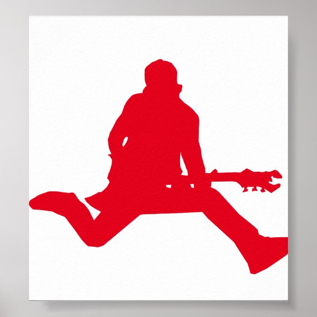 Poster Rock Star Red (Devant)