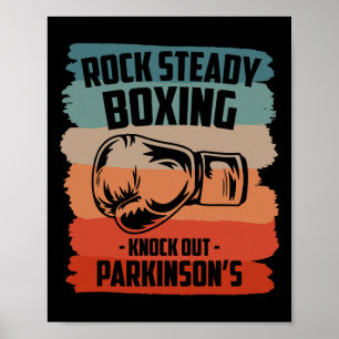 Poster Rock Steady Boxing Frapper l'inspiration de Parkin