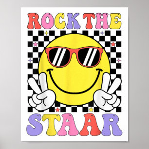 Poster Rock The Stadium Test Day Motivational Teacher Tes