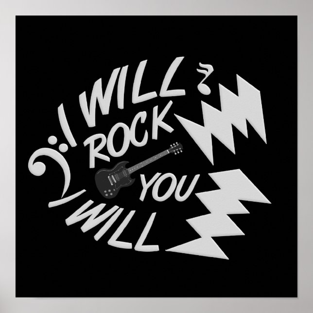 Poster Rock You (Devant)