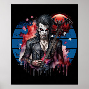 Poster Rocker Vampire