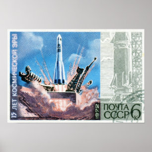Poster Rocket Soyuz