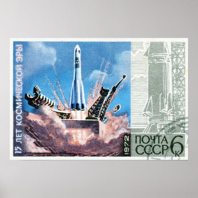 Poster Rocket Soyuz (Devant)