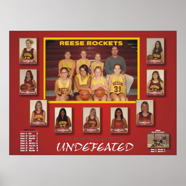 Poster Rockets Reese 2007 (Devant)