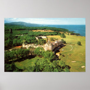 Poster Rockland, hôtel du Maine SamOseT, circa 1950