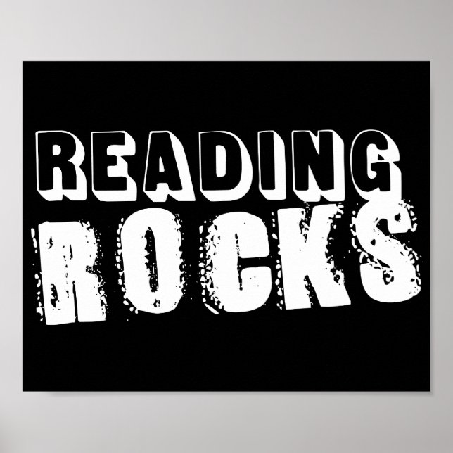 Poster Rocks de reading (Devant)