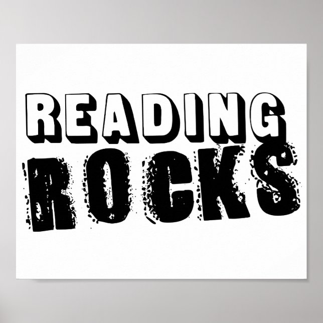 Poster Rocks de reading (Devant)