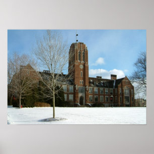 Poster Rockwell en hiver au Grove City College