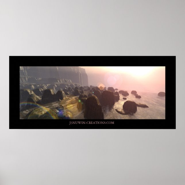 Poster Rocky Coast (Devant)