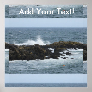 Poster Rocky Coast York Maine