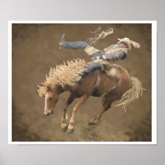 Poster Rodeo Rider (Devant)
