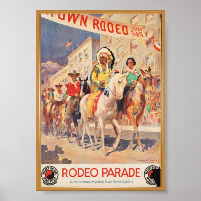 Poster Rodeo Travel (Devant)