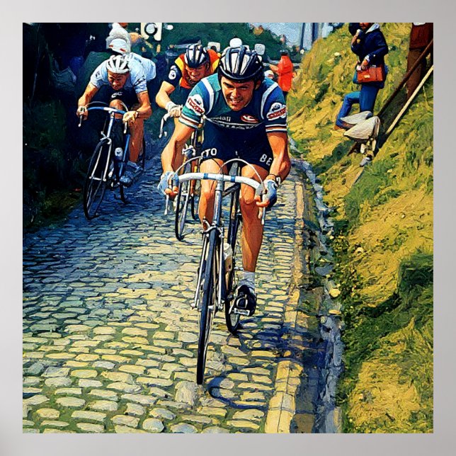 Poster Roger de Vlaeminck Tour de Flandre 1978 (Devant)