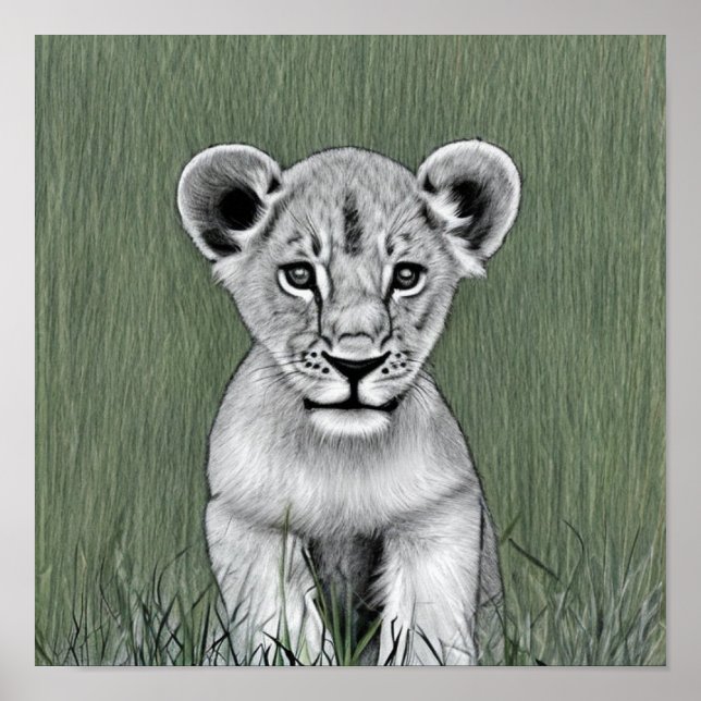 Poster Roi de la Jungle (Devant)