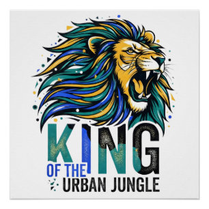 Poster Roi de la jungle urbaine