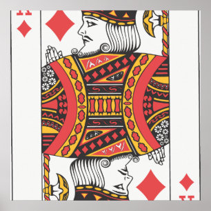 Poster Roi de Pique