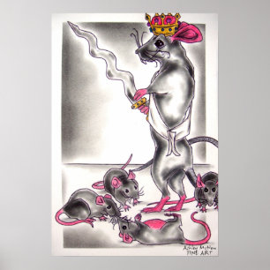 Poster Roi de rat du ballet de casse-noix