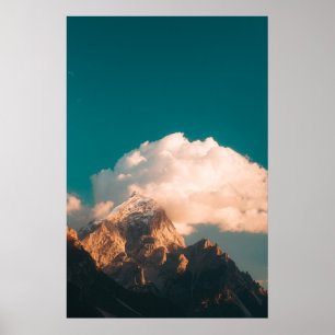 Poster Roi des Dolomites monte Antelao