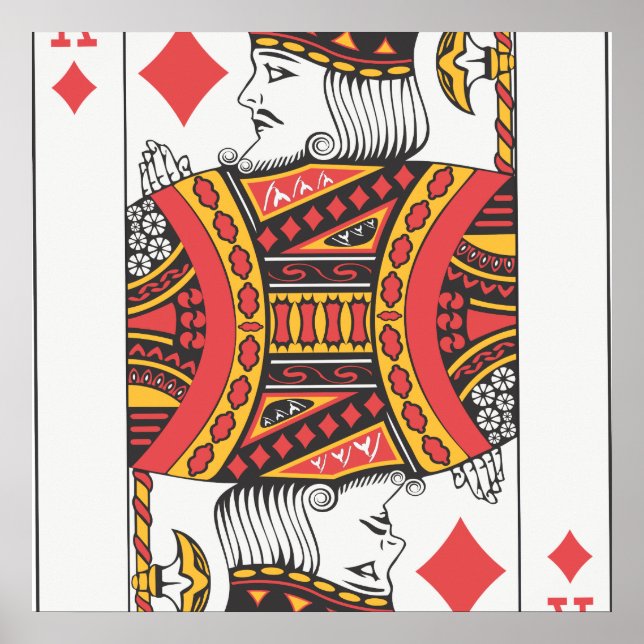 Poster Roi des pique (Devant)