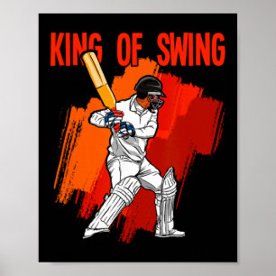 Poster Roi du cricket