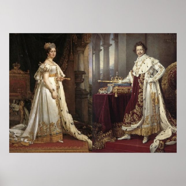 Poster Roi Ludwig Ier de Bavière (Devant)