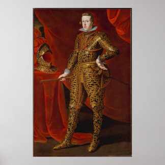 Poster ROI Philippe IV En Armure De Parade (1605-1665)