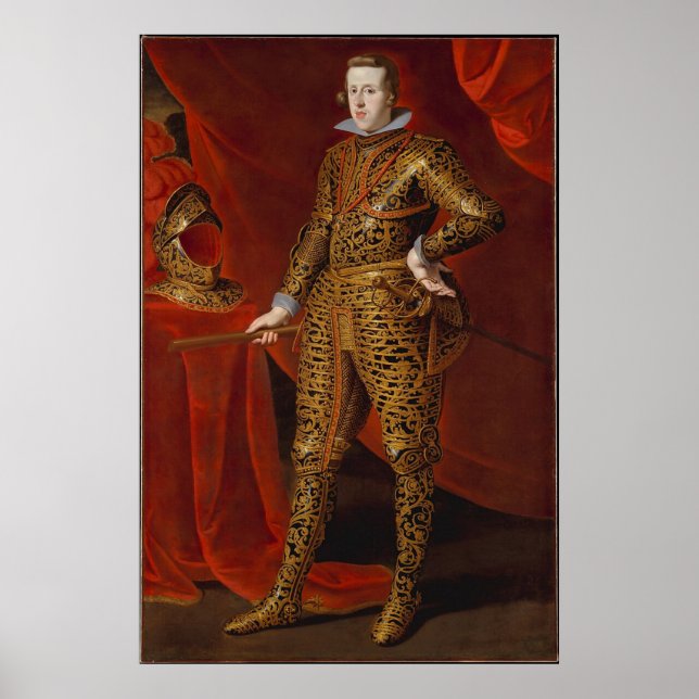 Poster ROI Philippe IV En Armure De Parade (1605-1665) (Devant)