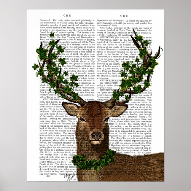 Poster Roi vert (Devant)