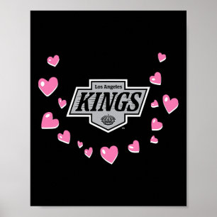 Poster Rois de Los Angeles Saint-Valentin Amour Nhl Offic